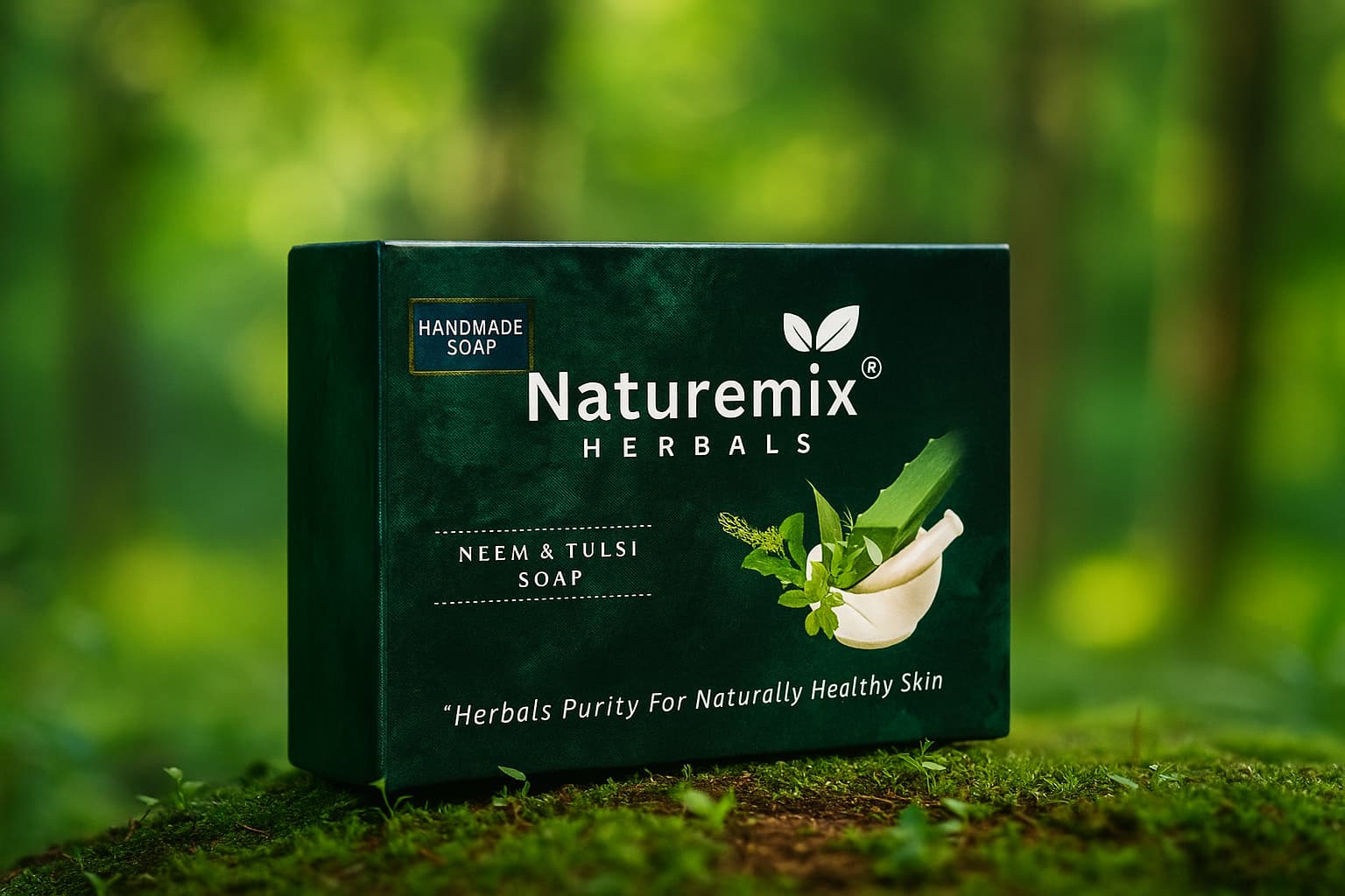 Neem and Tulsi Soap - Lather